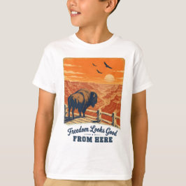 Frihet Ser Bra Ut Canyon T-shirts