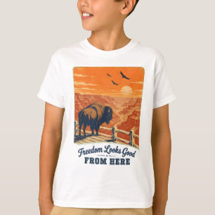 Frihet Ser Bra Ut Canyon T-shirts