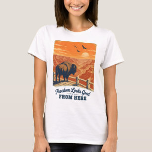 Frihet Ser Bra Ut Canyon T-shirts