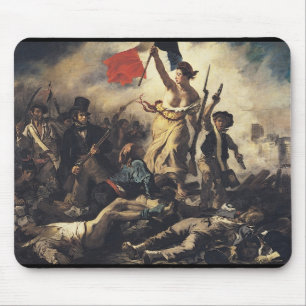 Frihet som leder folket av Eugene Delacroix Musmatta