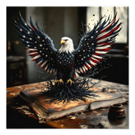 Frihet Stigande Fototryck