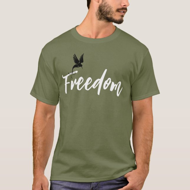 Frihet T Shirt (Framsida)