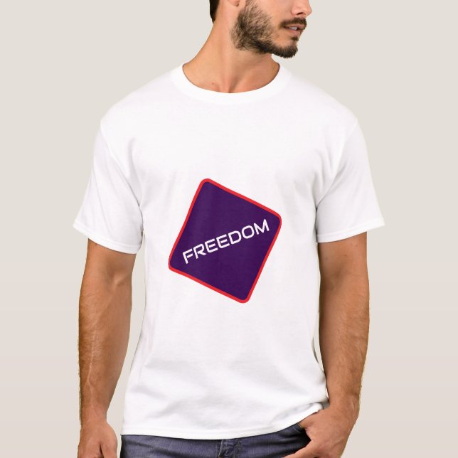 Frihet T Shirt (Framsida)