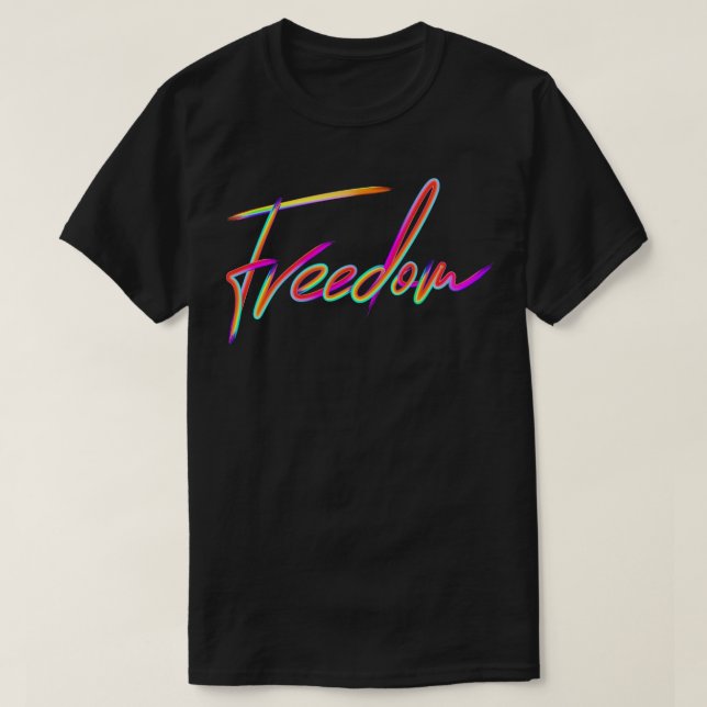 Frihet T Shirt (Design framsida)
