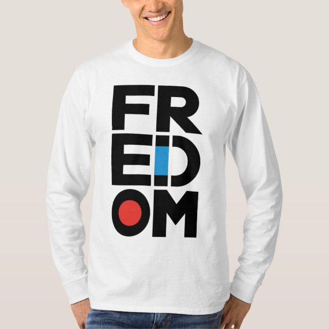 Frihet T Shirt (Framsida)