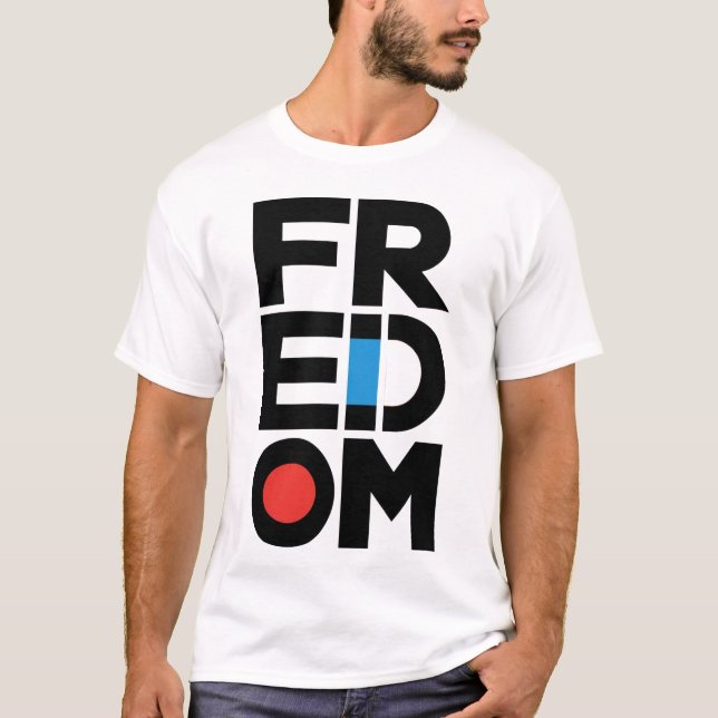 Frihet T Shirt (Framsida)