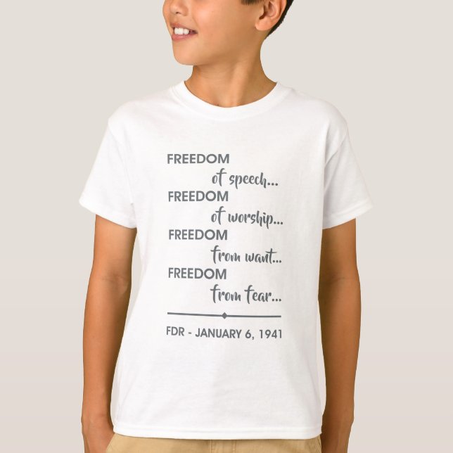 FRIHET... T SHIRT (Framsida)