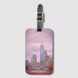 Frihet Torn från Staten Island Ferry NYC Bagagebricka