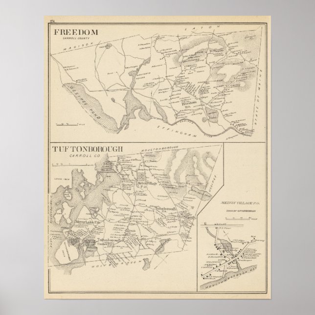 Frihet, Tuftonborough Poster (Framsidan)