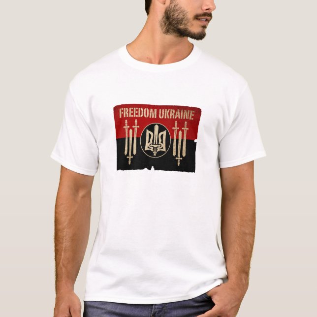 Frihet Ukraina Tee (Framsida)