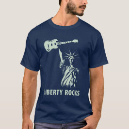 Frihet vaggar T-tröja T Shirt