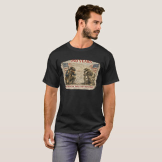 frihet var aldrig gratis t shirt