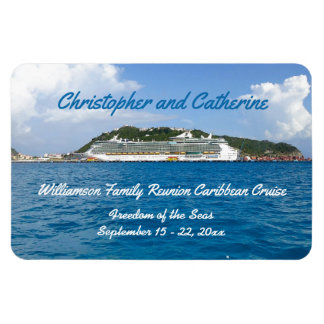 Frihet vid Sint Maarten Stateroom Door Marker Magnet