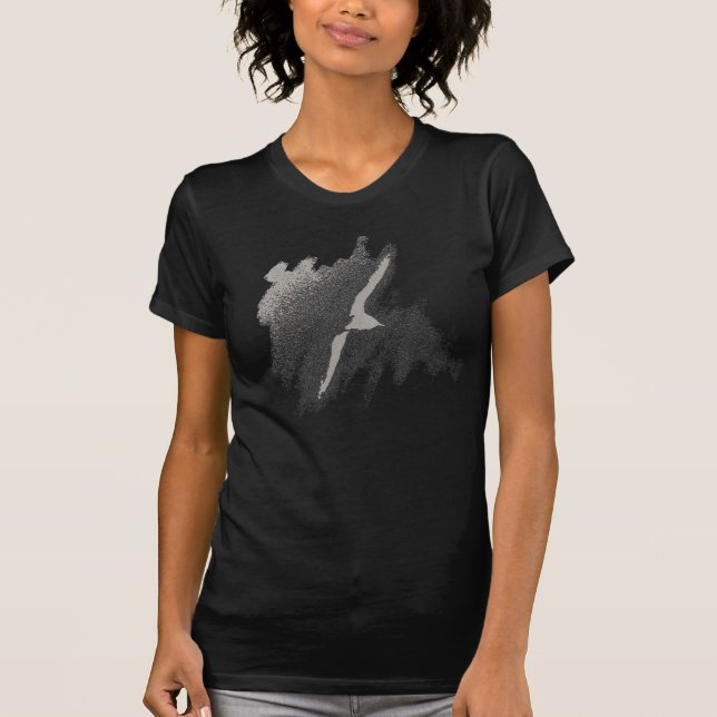 FRIHET. Vintage (svart) T-shirt (Framsida)