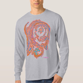 Frihet, visdom och styrka med draken, ryska t shirt