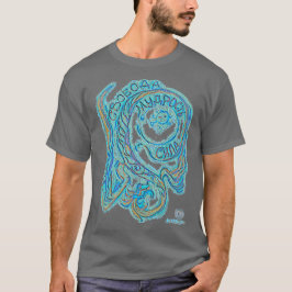 Frihet, visdom och styrka med draken, ryska t shirt