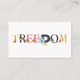 Frihet Visitkort