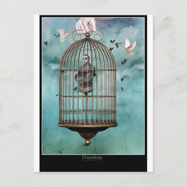 Frihet Vykort (Framsida)