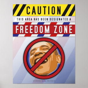 Frihet Zon Poster