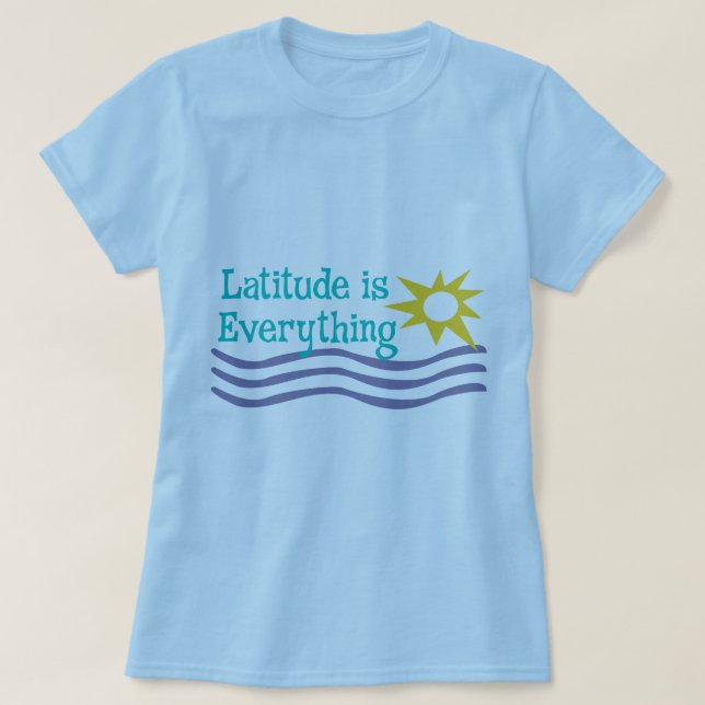 Friheten är allt strandskjortan t-shirt (Design framsida)