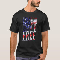Friheten är den amerikanska Flagga Pro för fri vet