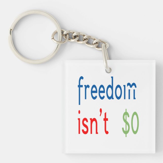 Friheten är inte fri (Framsidan)