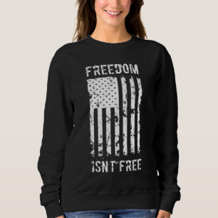 Friheten är inte gratis Veteran Patriotic American T Shirt