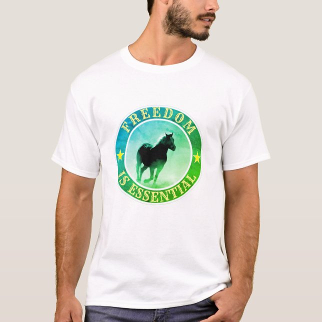 Friheten är nödvändig (lätt) T-Shirt (Framsida)