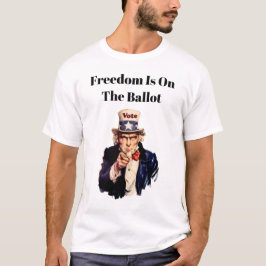 Friheten är på tapeten 2026 t shirt
