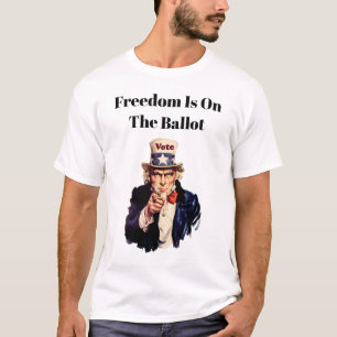 Friheten är på tapeten 2026 t shirt