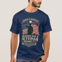 Friheten Har En Veteran Bakom Sig Patriotisk Veter