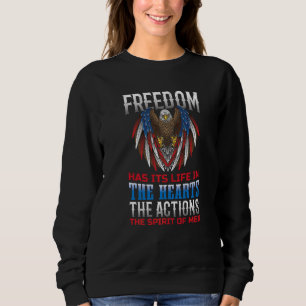Friheten har sitt liv i hjärtat av den aktiva anda t shirt