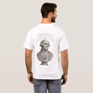 Friheten står stolt – evig värdighet t shirt