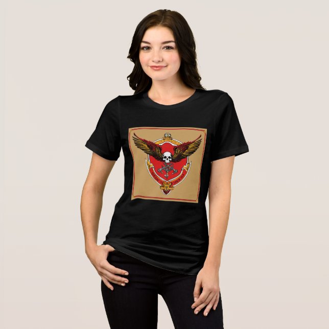"Friheten tar flyget: Vingarna Liberty T Shirt (Framsida Full)