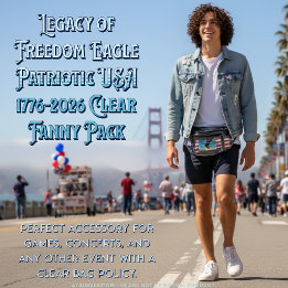 Frihetens Arv ★ Örn Patriotisk USA 1776-2026