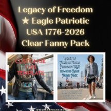 Frihetens Arv ★ Örn Patriotisk USA 1776-2026