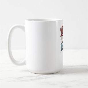 Frihetens fackla lyser vägen kaffemugg