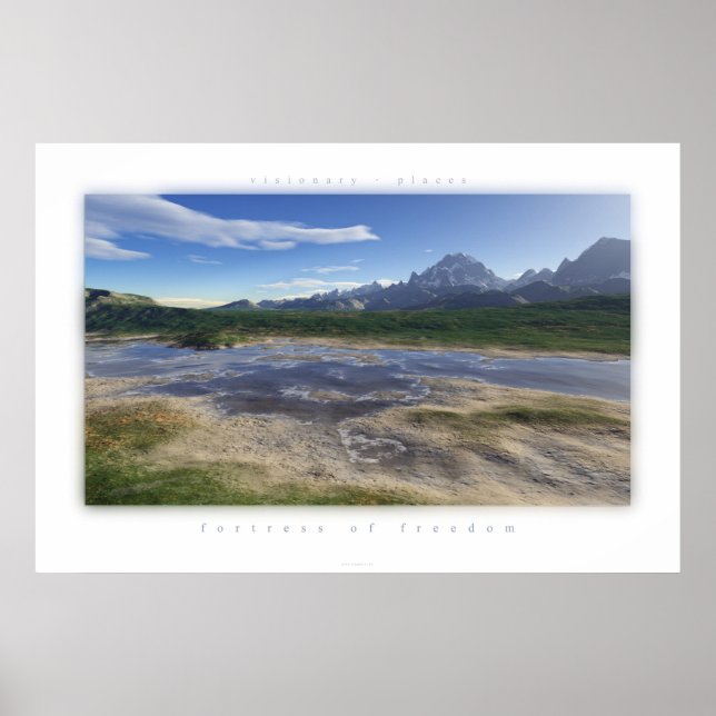 Frihetens fästning poster (Framsidan)