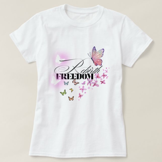 Frihetens födelse - Fly Free T-Shirt (Design framsida)