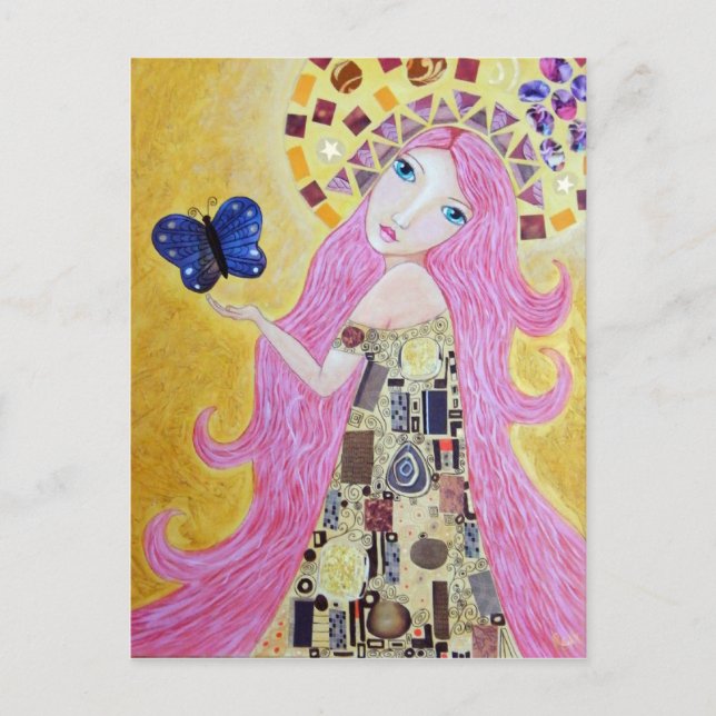 Frihetens gudinna vykort (Framsida)