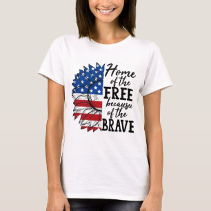 Frihetens hem på grund av Modiga T Shirt