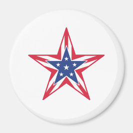 frihetens stjärna magnet