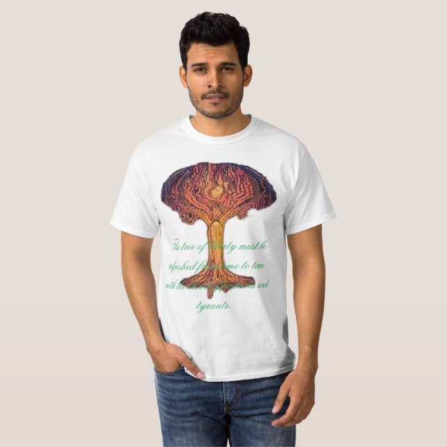 Frihetens träd t shirt (Hel framsida)