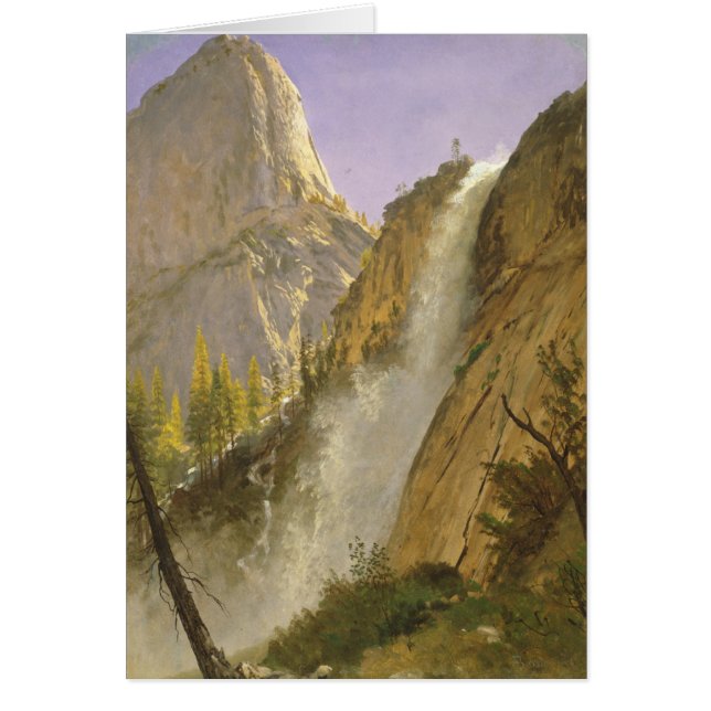 Frihetlock, Yosemite dal Hälsningskort (Framsidan)