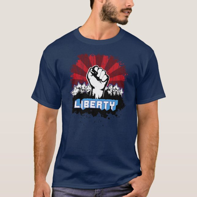 Frihetnäve Tee (Framsida)