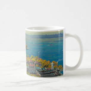 Frihetö, New York Kaffemugg