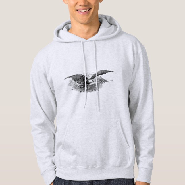 Frihets-Hoodie Hoodie (Framsida)
