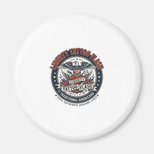 Frihets tatuering flash patriotisk patriotisk tatu magnet