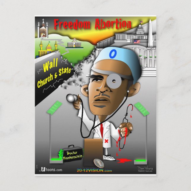 Frihetsabort Vykort (Framsida)