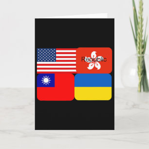 Frihetsalliansen Usa Hong Kong Republiken Taiwan U Kort